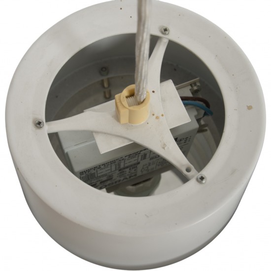 Svend Middelboe hvid Verona pendel 48cm 2000'erne