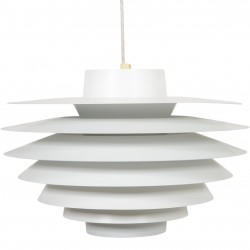 Svend Middelboe hvid Verona pendel 48cm 2000'erne