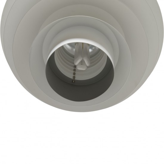 Svend Middelboe hvid Verona pendel 48cm 2000'erne