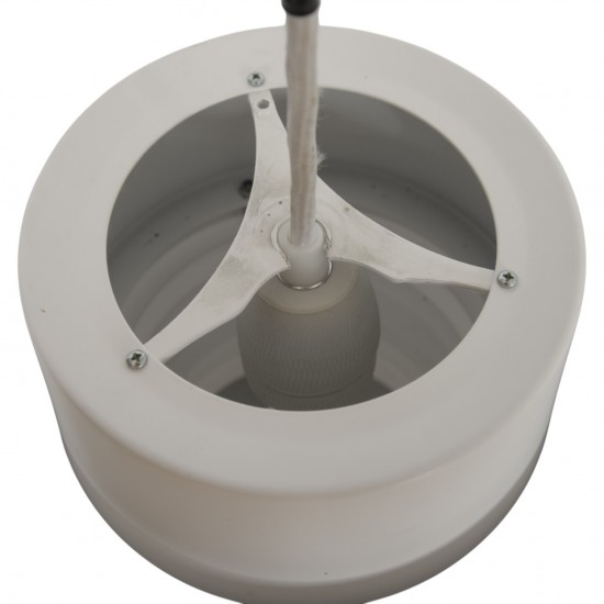 Svend Middelboe hvid Verona pendel 48cm 2000'erne