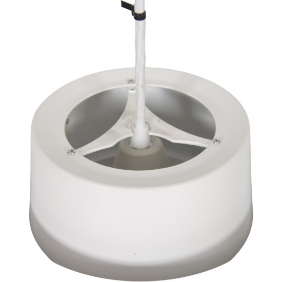 Svend Middelboe hvid Verona pendel 48cm 2000'erne