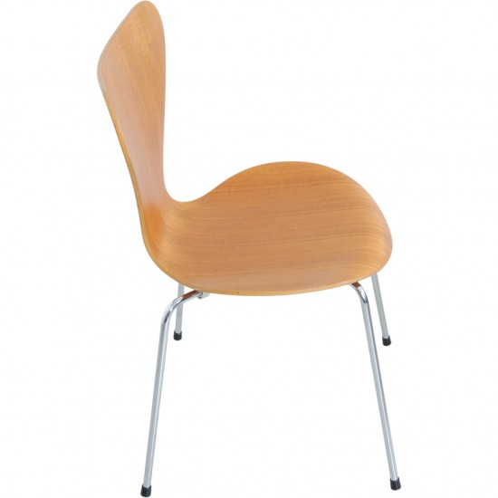 Sæt af 5 Arne Jacobsen Syver stole i Teak