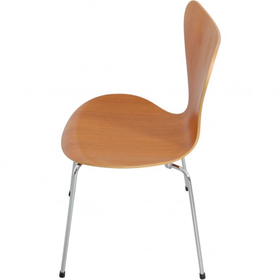 Sæt af 5 Arne Jacobsen Syver stole i Teak