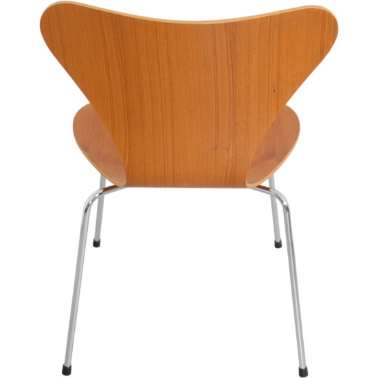 Sæt af 5 Arne Jacobsen Syver stole i Teak