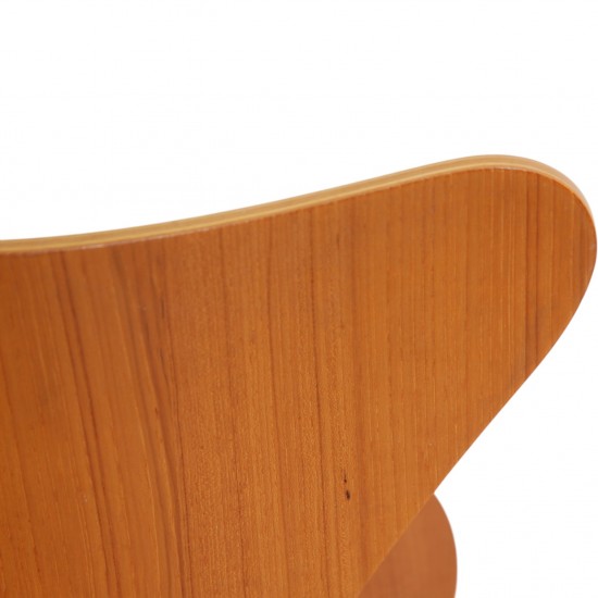 Sæt af 5 Arne Jacobsen Syver stole i Teak
