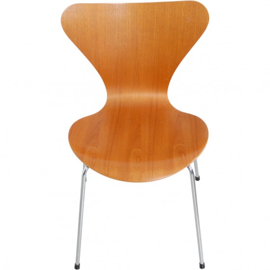 Sæt af 5 Arne Jacobsen Syver stole i Teak