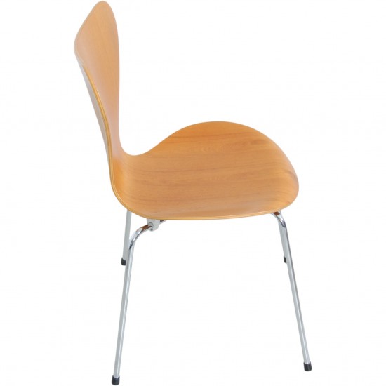 Sæt af 5 Arne Jacobsen Syver stole i Teak