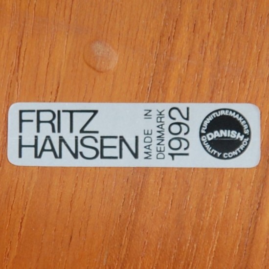 Sæt af 5 Arne Jacobsen Syver stole i Teak