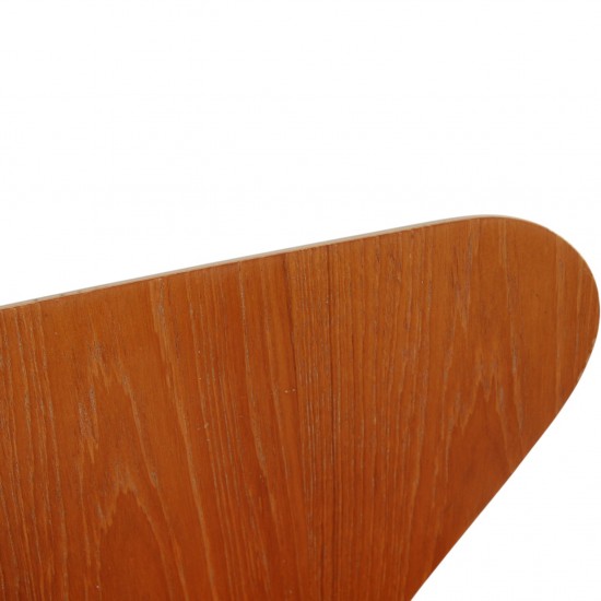 Sæt af 5 Arne Jacobsen Syver stole i Teak