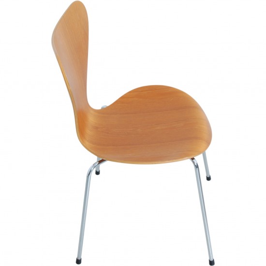 Sæt af 5 Arne Jacobsen Syver stole i Teak