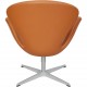 Arne Jacobsen Svane stol i whisky classic læder