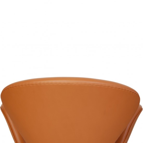 Arne Jacobsen Svane stol i whisky classic læder