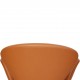 Arne Jacobsen Svane stol i whisky classic læder