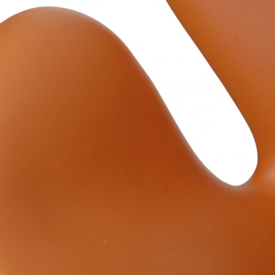 Arne Jacobsen Svane stol i whisky classic læder