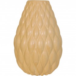 Anders Børgesen Sand farvet vase, H:27