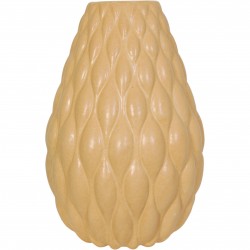 Anders Børgesen Sand farvet vase, H:27