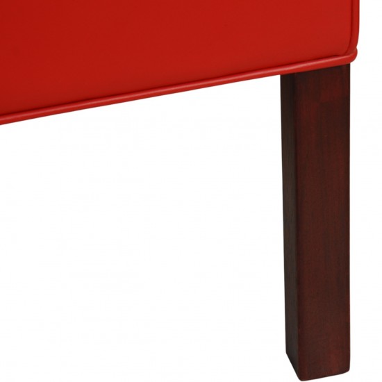 Børge Mogensen 2207 Stol i rødt læder