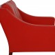 Børge Mogensen 2207 lænestol i rødt læder