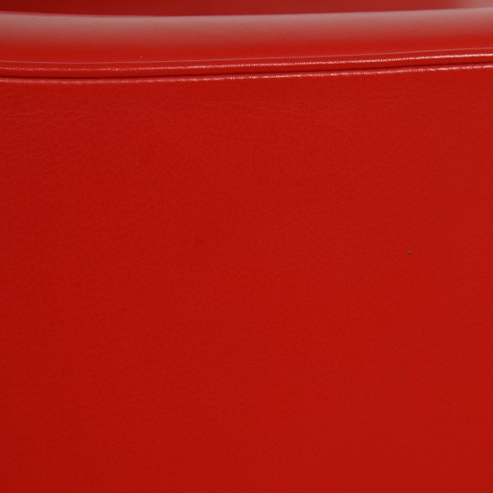 Børge Mogensen 2207 lænestol i rødt læder