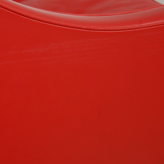 Børge Mogensen 2208 2.personers sofa i rødt læder