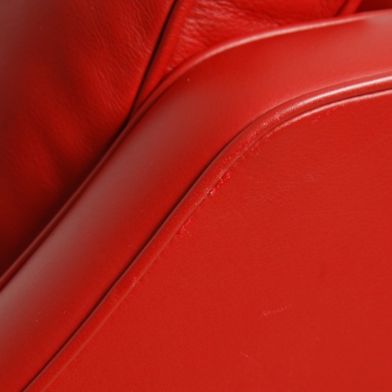 Børge Mogensen 2208 2.personers sofa i rødt læder