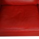 Børge Mogensen 2208 2.personers sofa i rødt læder