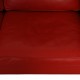 Børge Mogensen 2208 2.personers sofa i rødt læder