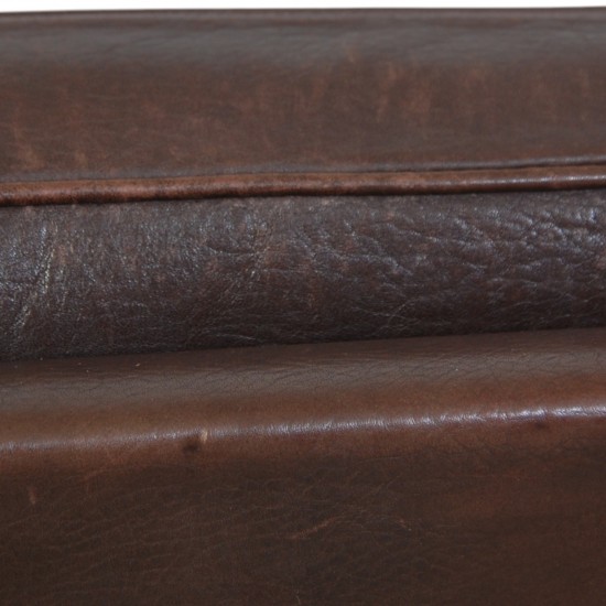 Børge Mogensen 2321 lænestol i brunt læder