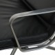 Charles Eames Ea222 loungestol i sort læder