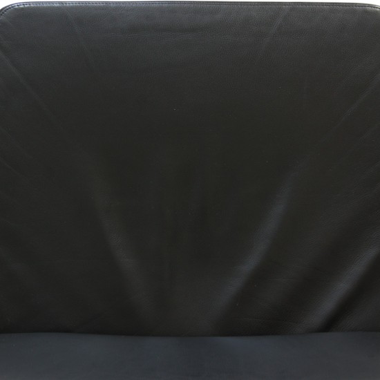 Charles Eames Ea222 loungestol i sort læder