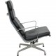 Charles Eames Ea222 loungestol i sort læder