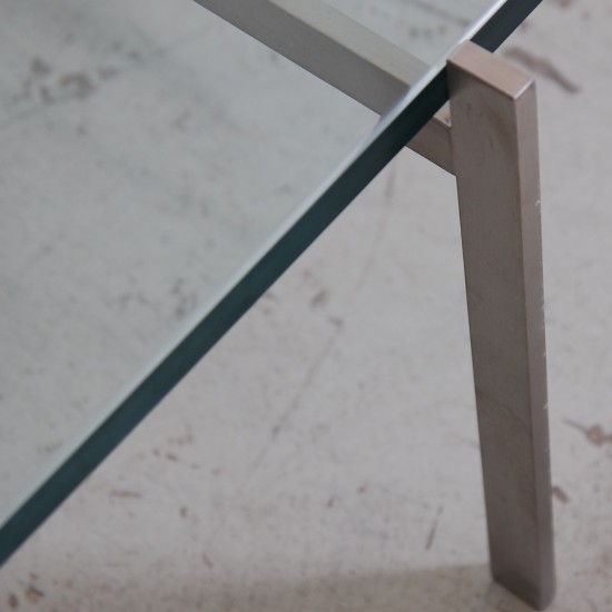 Poul Kjærholm PK61a glas sofabord
