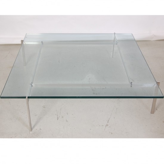 Poul Kjærholm PK61a glas sofabord