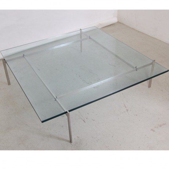 Poul Kjærholm PK61a glas sofabord