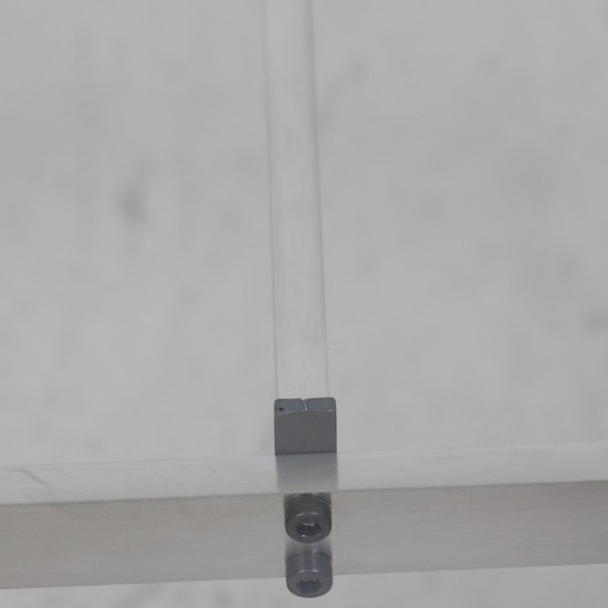 Poul Kjærholm PK61a glas sofabord