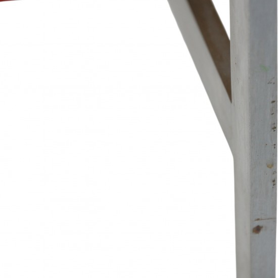 Poul Kjærholm PK11 stol i rødt læder 1984