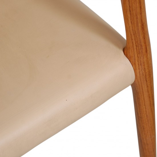 Sæt af 10 N.O Møller model 80 stole i palisander