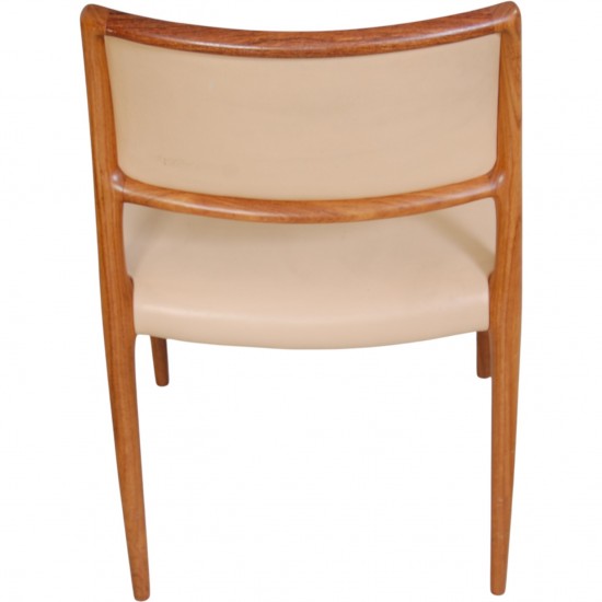 Sæt af 10 N.O Møller model 80 stole i palisander