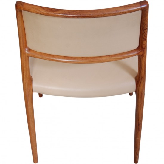 Sæt af 10 N.O Møller model 80 stole i palisander