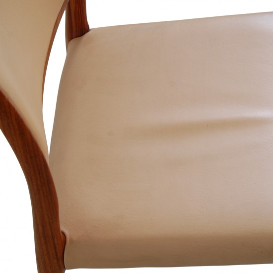 Sæt af 10 N.O Møller model 80 stole i palisander