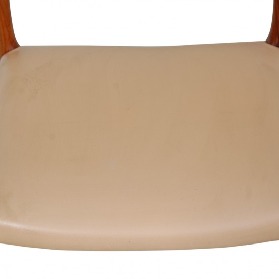 Sæt af 10 N.O Møller model 80 stole i palisander