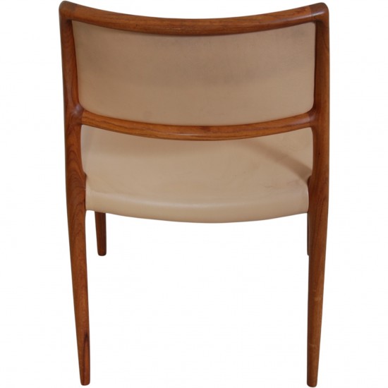 Sæt af 10 N.O Møller model 80 stole i palisander