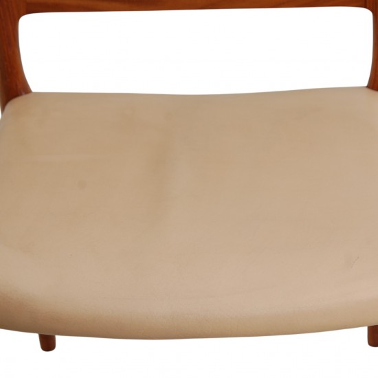 Sæt af 10 N.O Møller model 80 stole i palisander