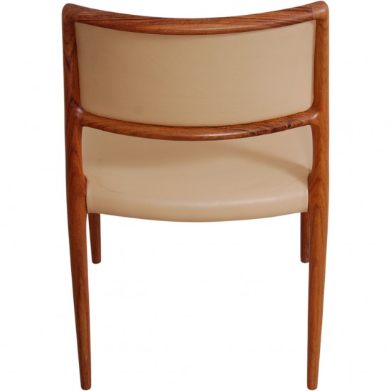 Sæt af 10 N.O Møller model 80 stole i palisander