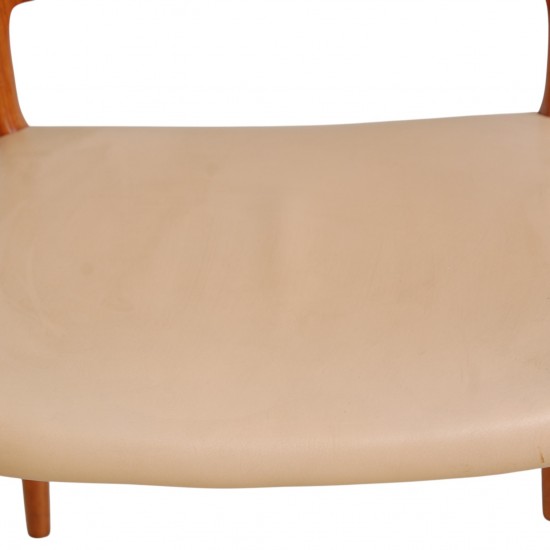 Sæt af 10 N.O Møller model 80 stole i palisander