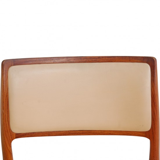 Sæt af 10 N.O Møller model 80 stole i palisander