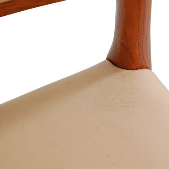 Sæt af 10 N.O Møller model 80 stole i palisander