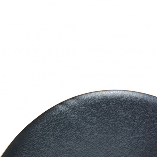 Nanna Ditzel Trinidad stol i bøg og sort læder