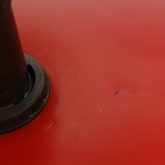 Poul Henningsen PH4½/4 Rød metalskærm 1930'erne