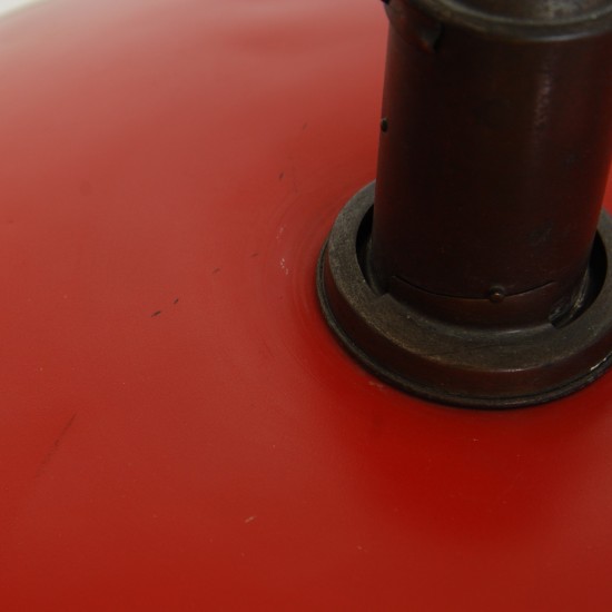 Poul Henningsen PH4½/4 Rød metalskærm 1930'erne
